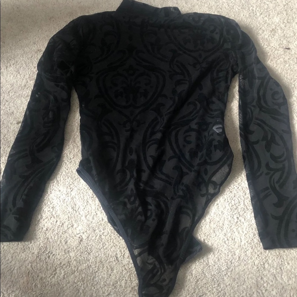 Black bodysuit